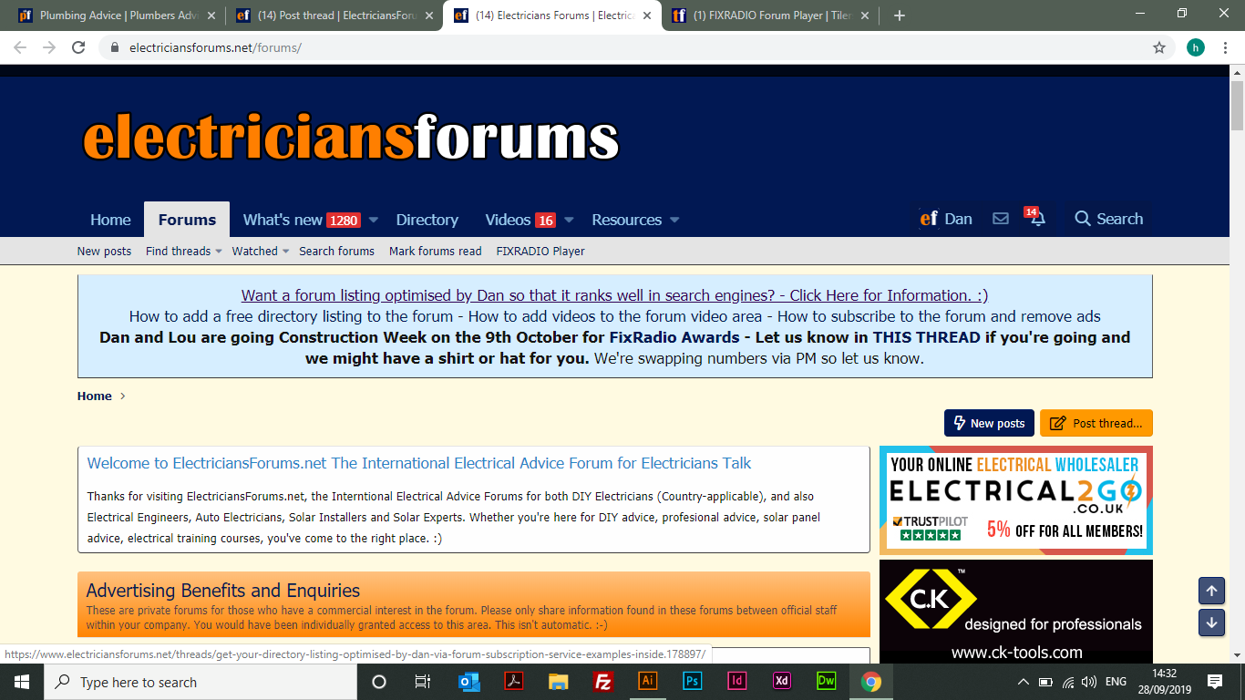 FIXRADIO Forum Player - Now working a different way! :D 1569677534842 - EletriciansForums.net