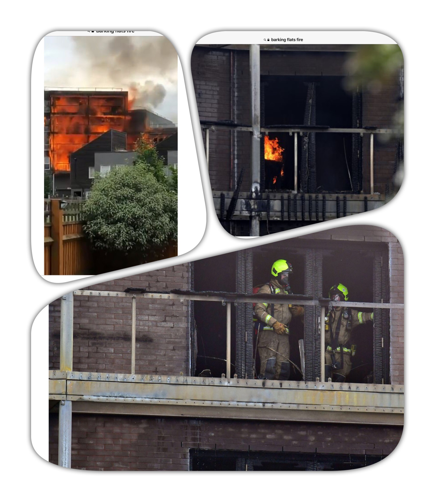 Fire destroys flats in Barking. DAEEE76B-7F53-4315-90CB-1253EC66F66A - EletriciansForums.net