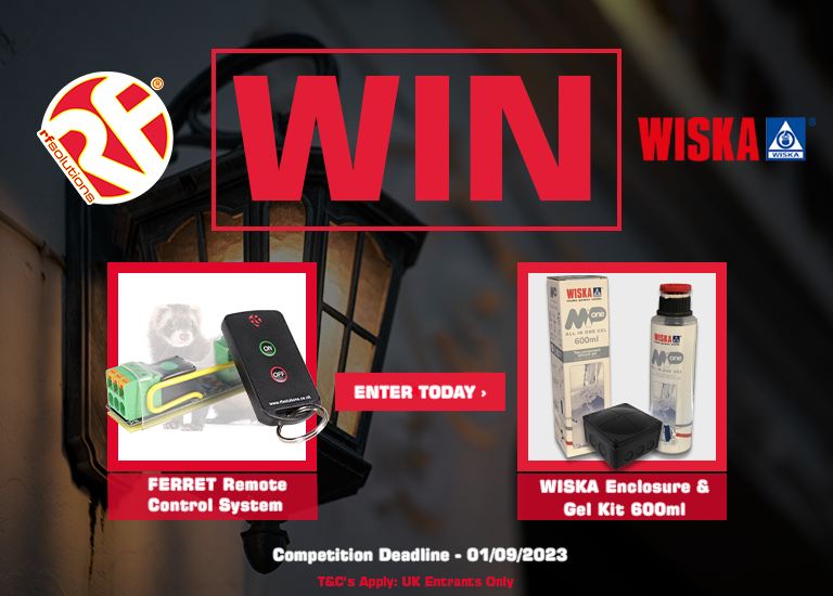 Competition Time: WIN a FERRET Remote Control System & WISKA Goodies from RF Solutions Ltd