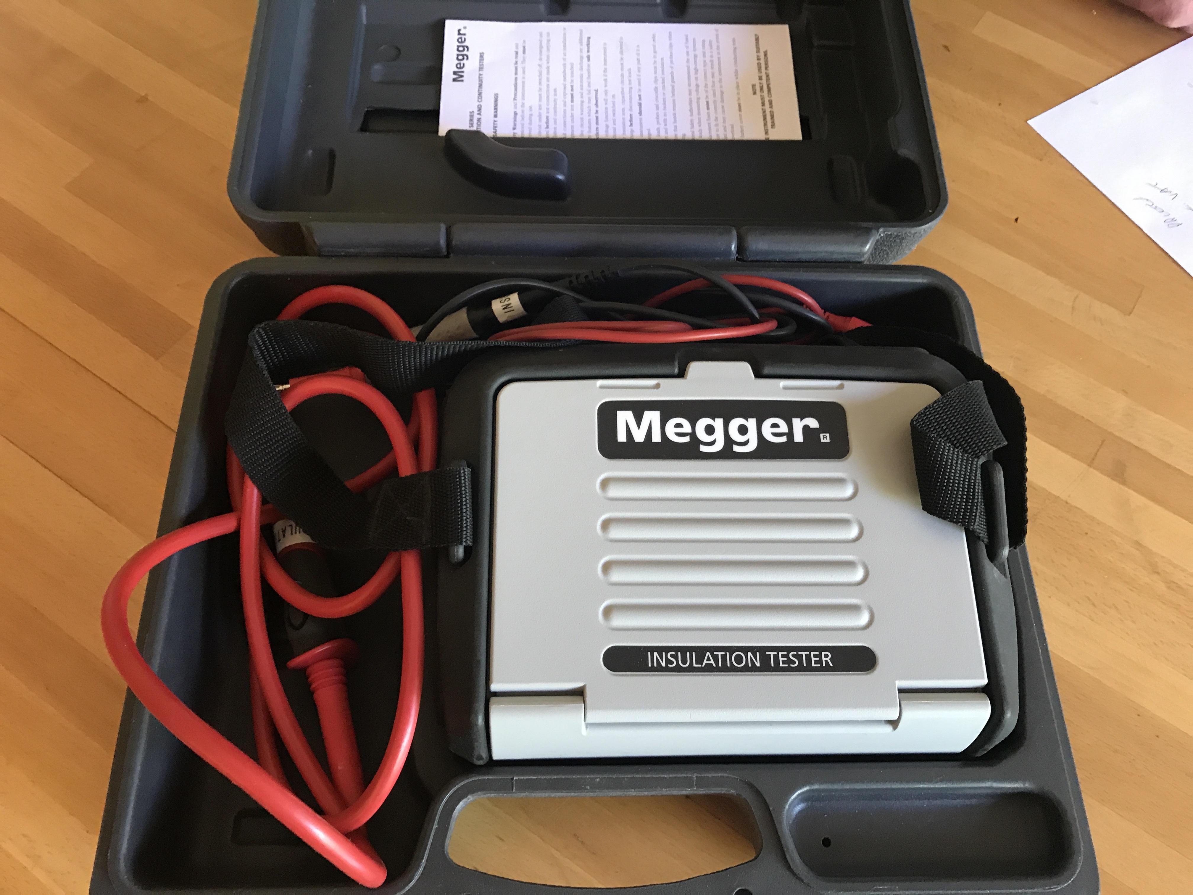 For Sale - Megger MIT 320 Ins & Cont Tester fullsizeoutput_dc6 - EletriciansForums.net