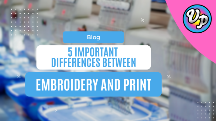 5 Important Differences between Embroidery and Printing for Workwear