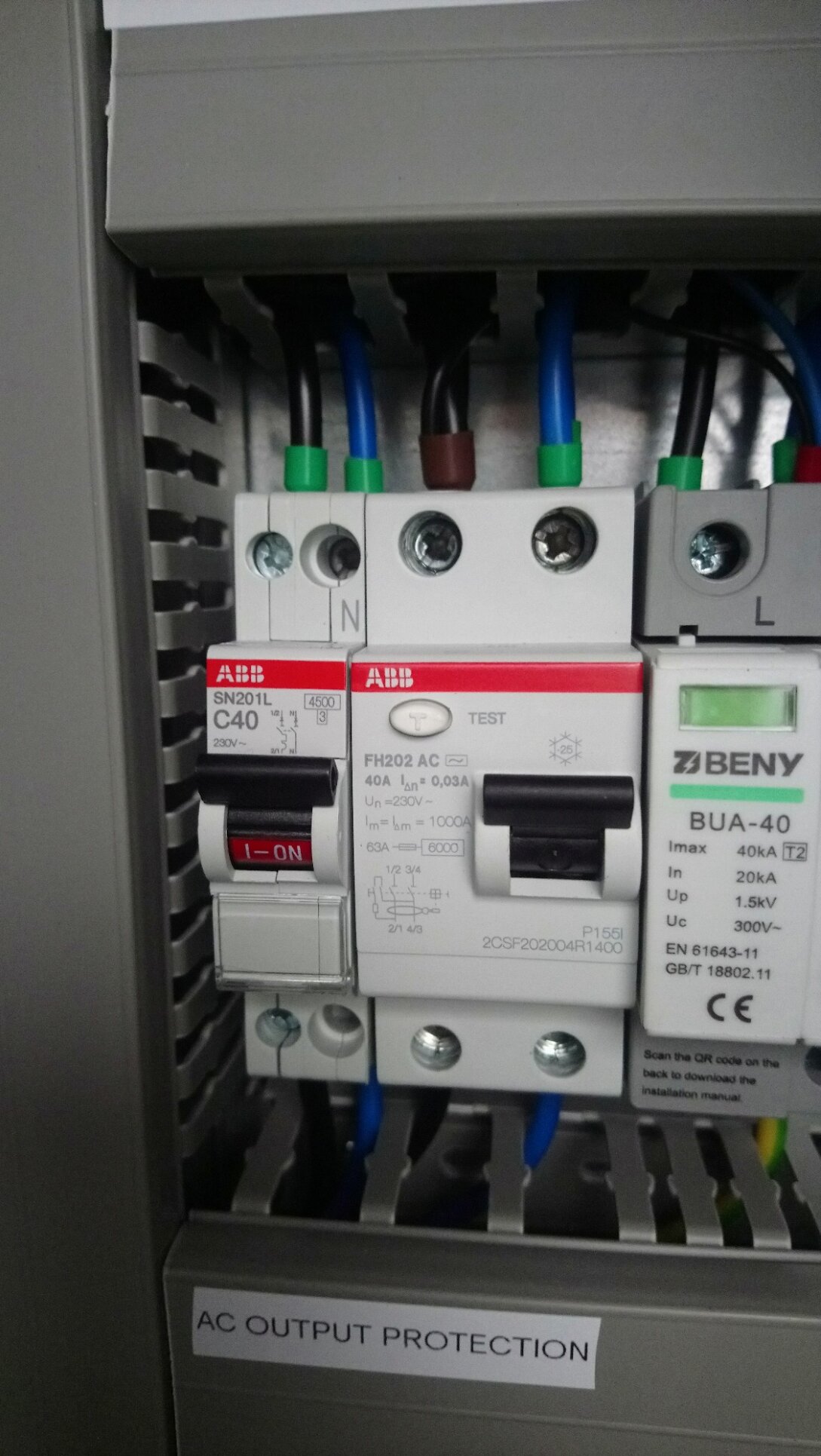 Why does my main house consumer unit trip when the inverter switched to AC backup? rcd out.JPG - EletriciansForums.net