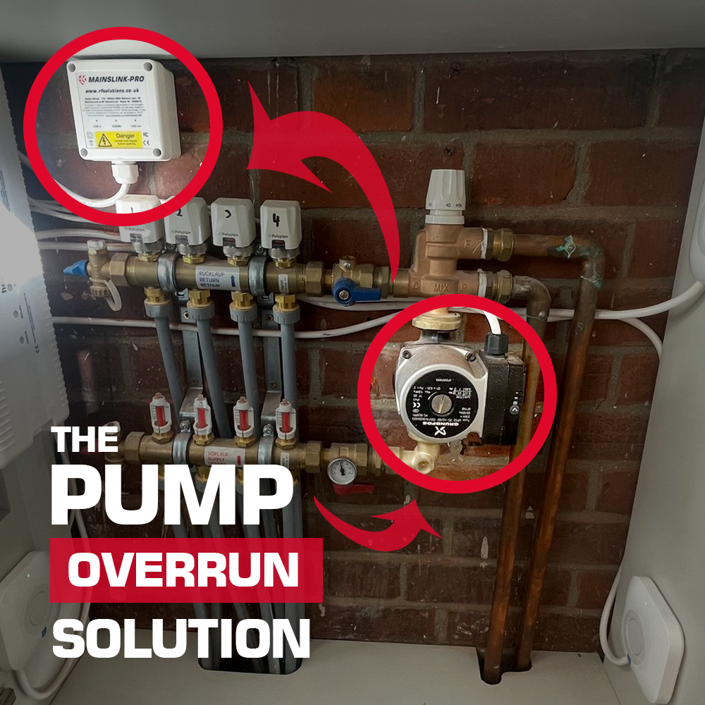 Install new heating systems? Ever had a missing cable run between a boiler and a pump?